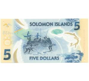 5 долларов 2019 года Соломоновы острова