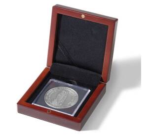 Футляр «VOLTERRA» для 1 монеты в капсуле «QUADRUM XL» 67х67 мм LEUCHTTURM 343227