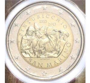 2 евро 2013 года Сан-Марино «500 лет со дня смерти Пинтуриккьо»(в буклете)