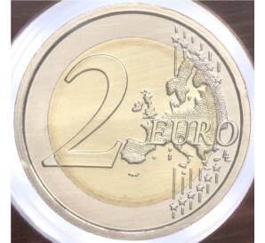 2 евро 2011 года Сан-Марино «500 лет со дня рождения Джорджо Вазари» (в буклете)