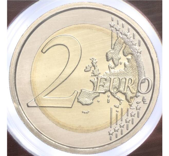 Монета 2 евро 2011 года Сан-Марино «500 лет со дня рождения Джорджо Вазари» (в буклете) (Артикул M2-67346)
