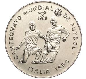 1 песо 1988 года Куба «Чемпионат мира по футболу 1990 года в Италии»