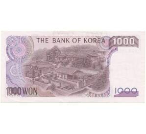 1000 вон 1983 года Южная Корея