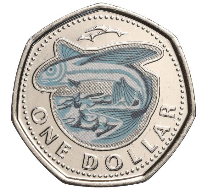 Монета 1 доллар 2020 года Барбадос «Летучие рыбы» (Артикул M2-67370)