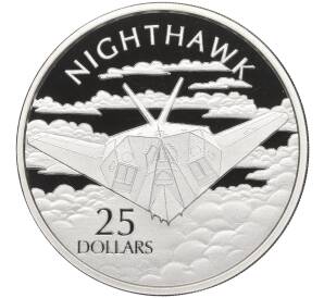 25 долларов 2003 года Соломоновы острова «Самолеты — Lockheed F-117 Nighthawk»