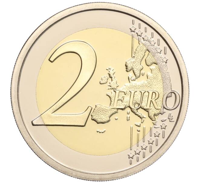 Монета 2 евро 2019 года Ватикан «25 лет завершению реставрации Сикстинской капеллы» (Артикул: M2-67403) — Фото №2