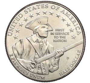 1/2 доллара (50 центов) 2011 года D США «Армия США»