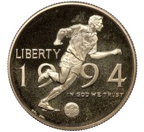 1/2 доллара (50 центов) 1994 года P США «Чемпионат мира по футболу 1994» — Фото №1