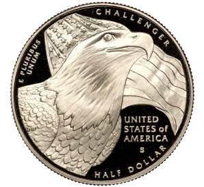 1/2 доллара (50 центов) 2008 года S США «Белоголовый орлан» — Фото №2