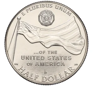 1/2 доллара (50 центов) 2019 года D США «100 лет американскому легиону»