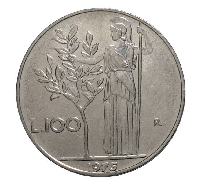 Монета 100 лир 1975 года (Артикул: M2-4238) — Фото №1