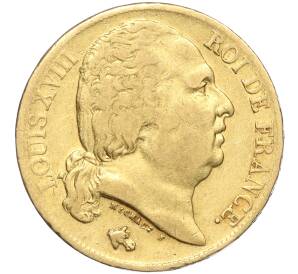 20 франков 1818 года А Франция — Фото №2