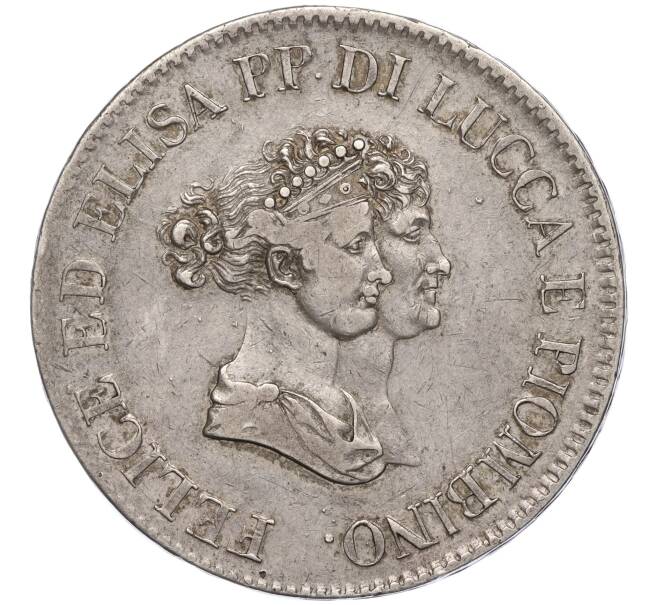 Монета 5 франков 1805 года Лукка и Пьомбиньо (Артикул: M2-67443) — Фото №1