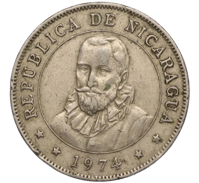 Монета 50 сентаво 1974 года Никарагуа (Артикул K11-101481)