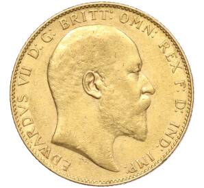 1 соверен 1906 года Р Австралия — Фото №2