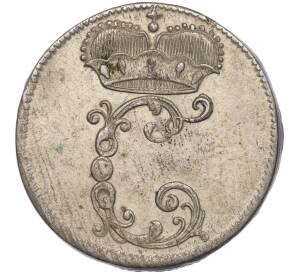 2 мариенгроша 1754 года Брауншвейг-Вольфенбюттель — Герцог Карл I — Фото №2