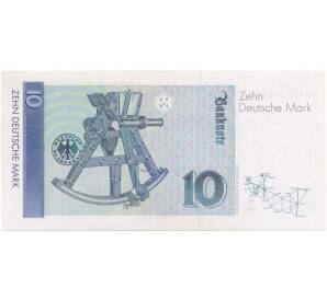 10 марок 1989 года Западная Германия (ФРГ)
