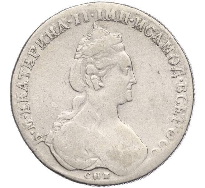 Монета 1 рубль 1780 года СПБ ИЗ (Артикул: M1-55429) — Фото №1