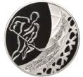 Монета 10 гривен 2001 года Украина «XIX зимние Олимпийские Игры 2002 в Солт-Лейк-Сити — Хоккей» (Артикул: M2-67485) — Фото №1