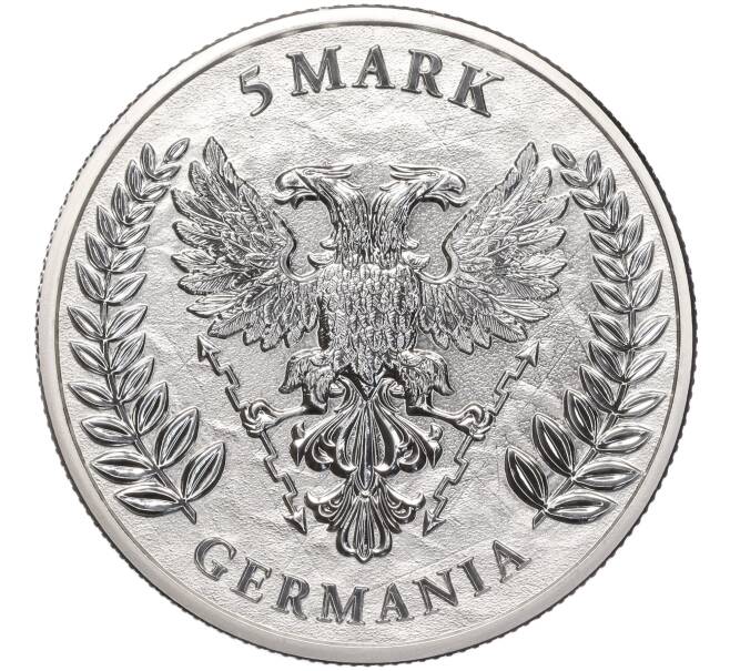 Монета 5 марок 2022 года Германия «Германия с мечом» (Артикул: M2-57461) — Фото №2
