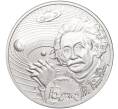 Монета 2 доллара 2022 года Ниуэ «Иконы инноваций — Альберт Энштейн» (Артикул M2-57994)