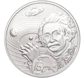 2 доллара 2022 года Ниуэ «Иконы инноваций — Альберт Энштейн»