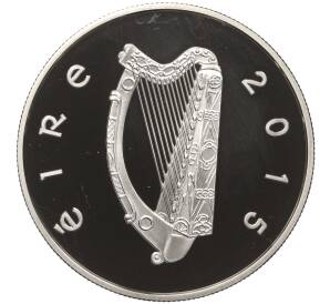 10 евро 2015 года Ирландия «70 лет миру и свободе в Европе» — Фото №2