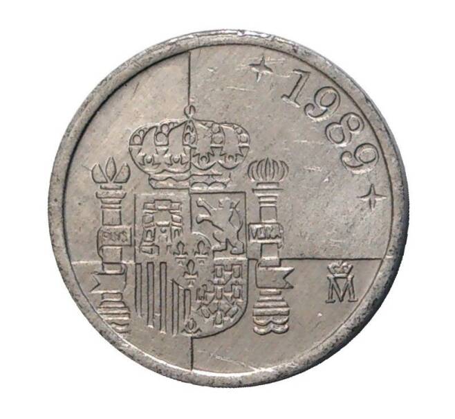 Монета 1 песета 1989 года (Артикул: M2-4320) — Фото №1