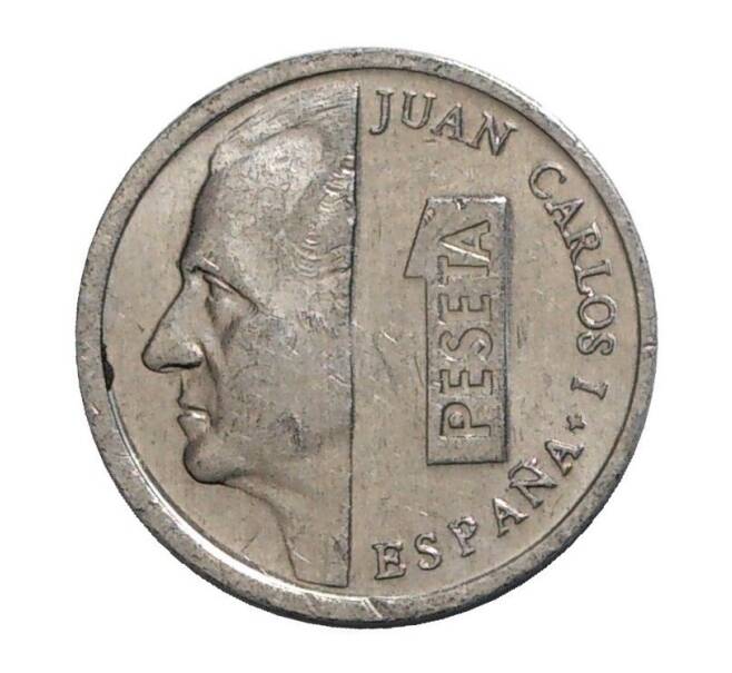 Монета 1 песета 1996 года (Артикул: M2-4323) — Фото №2