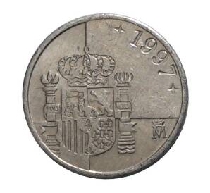 1 песета 1997 года — Фото №1