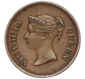 1/4 цента 1845 года Стрейтс Сетлментс — Фото №2