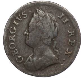 1 фартинг 1754 года Великобритания — Фото №2