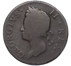 1/2 пенни 1752 года Ирландия — Фото №2