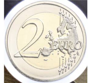 2 евро 2023 года Мальта «550 лет со дня рождения Николая Коперника» (в буклете)