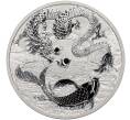 Монета 1 доллар 2023 года Австралия «Дракон и карп кои» (Артикул M2-67547)