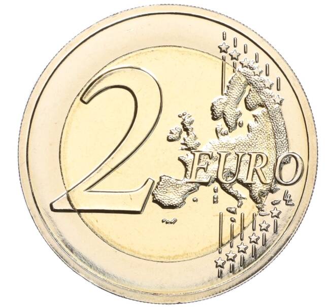 Монета 2 евро 2011 года Монако «Свадьба Князя Монако Альбера II и Шарлин Уиттсток» (Артикул: M2-67551) — Фото №2