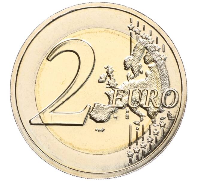 Монета 2 евро 2011 года Монако «Свадьба Князя Монако Альбера II и Шарлин Уиттсток» (Артикул: M2-67552) — Фото №2