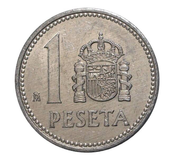 Монета 1 песета 1983 года (Артикул: M2-4337) — Фото №2