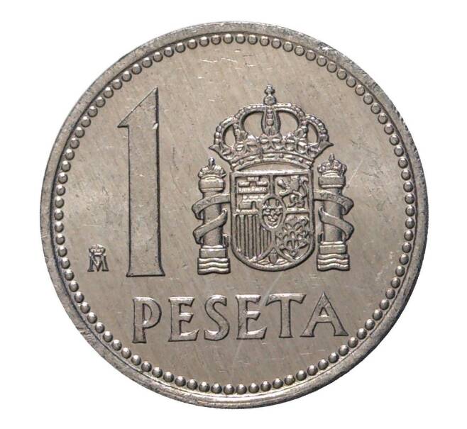 Монета 1 песета 1985 года (Артикул: M2-4339) — Фото №2