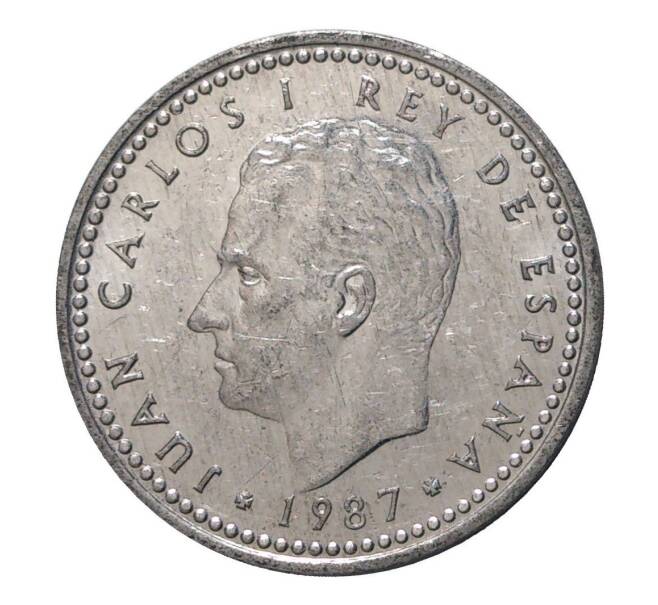 Монета 1 песета 1987 года (Артикул: M2-4340) — Фото №1