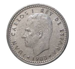 1 песета 1988 года — Фото №1