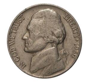 5 центов 1939 года — Фото №1