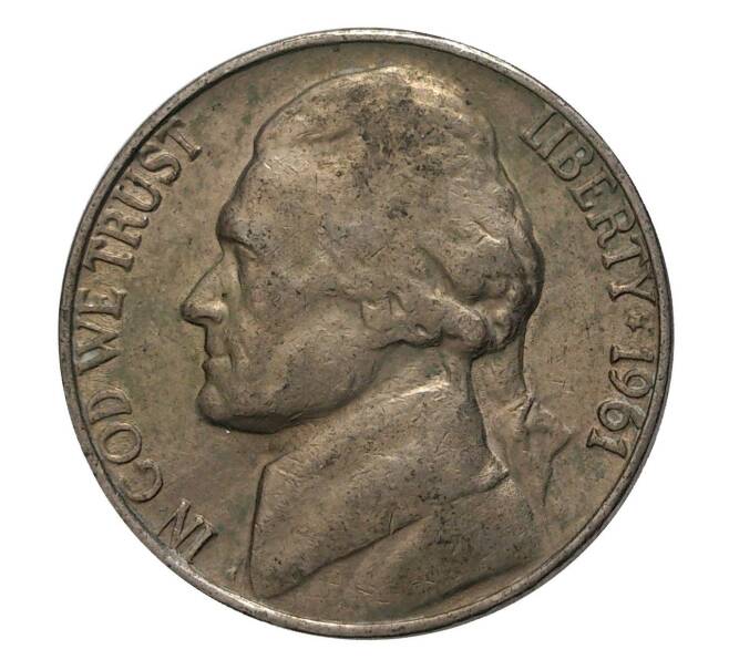 Монета 5 центов 1961 года (Артикул: M2-4363) — Фото №1