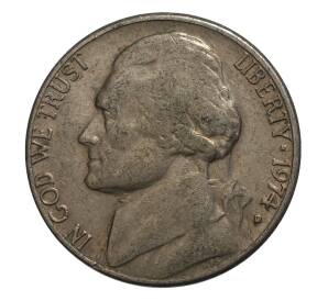 5 центов 1974 года D — Фото №1