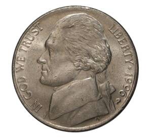 5 центов 1996 года P — Фото №1