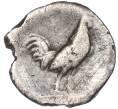 Монета Диобол 350-340 года до н.э. Калабрия (Артикул M2-67766)