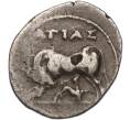 Монета Драхма 250-229 года до н.э. Аполлония Иллирийская (Артикул M2-67774)