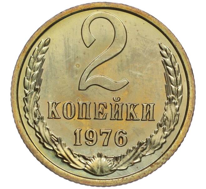 Монета 2 копейки 1976 года (Артикул M1-55489) — Фото №1