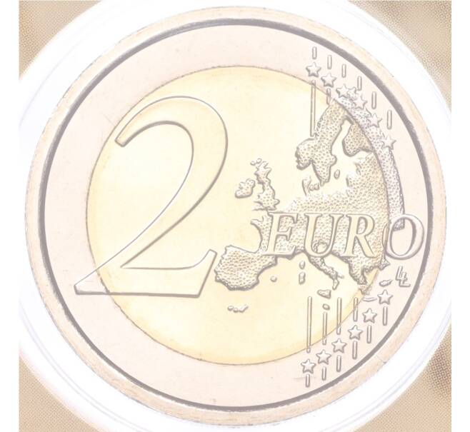 Монета 2 евро 2014 года Сан-Марино «90 лет со дня смерти Джакомо Пуччини» (в буклете) (Артикул M2-67784)