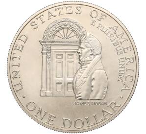 1 доллар 1992 года D США «200 лет Белому Дому»